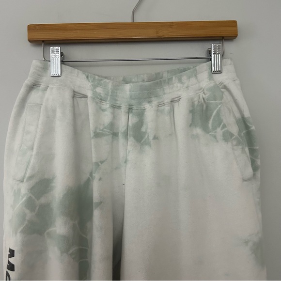 Taylor Swift Meet Me At Midnight Green White Tie Dye Sweatpants - Picture 3 of 5